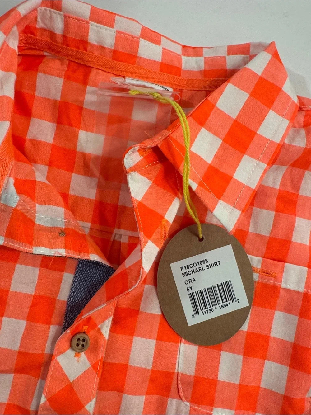 egg by Susan Lazar Neon Button Down